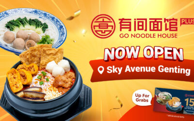 GO Noodle House Plus is now open at Sky Avenue Genting! 🌟